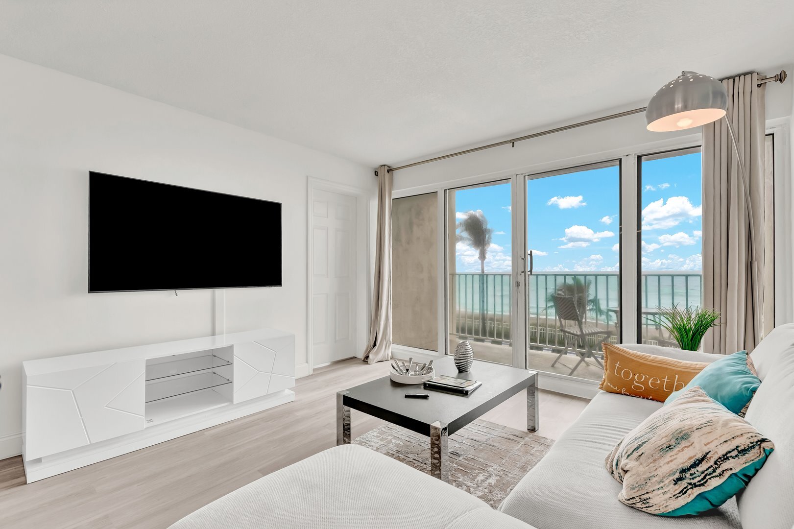 306 Living room with Ocean View