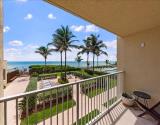 balcony of condo 201 with ocean view