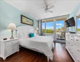 209 bedroom with patio
